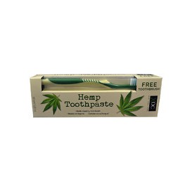 XOC Toothpaste + Toothbrush - Hemp toothpaste and toothbrush