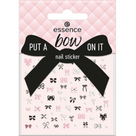Put A bow On It Nail Sticker - Nálepky na nehty