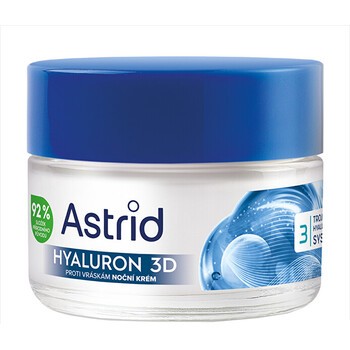 Hyaluron 3D Night Cream - Noční pleťový krém proti vráskám