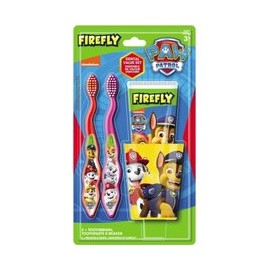 Firefly Paw Patrol Dental Set Soft (Red and Pink ) - Sada