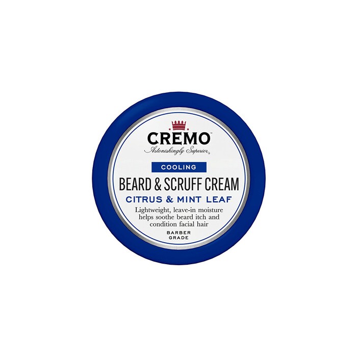 Citrus & Mint Leaf Cooling Beard & Scruff Cream - Chladivý krém na vousy