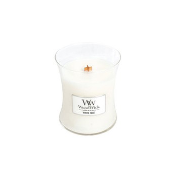 White Teak Vase (White Teak) - Scented candle