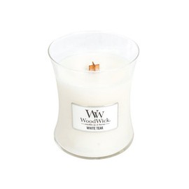 White Teak Vase (White Teak) - Scented candle