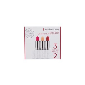 Eight Hour Cream Lip Protectant Stick SPF 15 Set - Trio of toned lip balms 11g