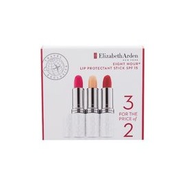 Eight Hour Cream Lip Protectant Stick SPF 15 Set - Trio of toned lip balms 11g