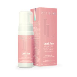 Lash&Face Makeup Remover 3in1 - Vyživující a posilující čisticí pěna na obličej a řasy