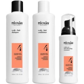 System 4 Scalp & Hair Care Set - Sada pro jemné barvené výrazně řídnoucí vlasy