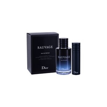 Sauvage Eau de Parfum Gift set EDP 100 ml and EDP 10 ml (refillable)