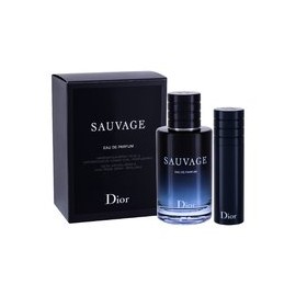Sauvage Eau de Parfum Gift set EDP 100 ml and EDP 10 ml (refillable)