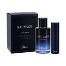 Sauvage Eau de Parfum Gift set EDP 100 ml and EDP 10 ml (refillable)