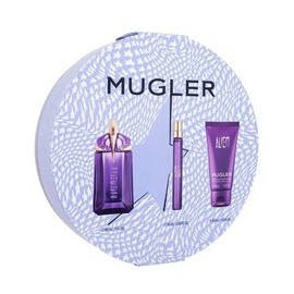 Alien EDP 60 ml set, EDP 10 ml miniaturka + 50 ml shower milk