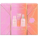 Pamper Trio Body Gift Set ( Jojoba, Vanilka & Mandlový olej ) - Sada péče o tělo