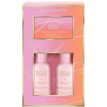 Hand & Body Care Set ( Jojoba, Vanilka & Mandlový olej ) - Dárková sada tělové péče