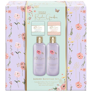 Lavender Luxury Body Care Set ( Levandule & Šípkový čaj ) - Dárková sada