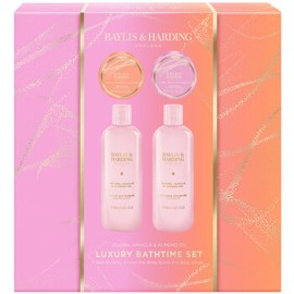 Luxury Bathtime Set ( Jojoba, Vanilka & Mandlový olej ) - Dárková sada