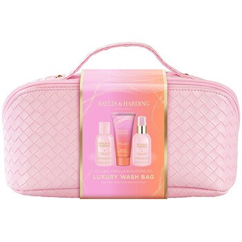 Luxury Wash Bag ( Jojoba, Vanilka & Mandlový olej ) - Dárková sada