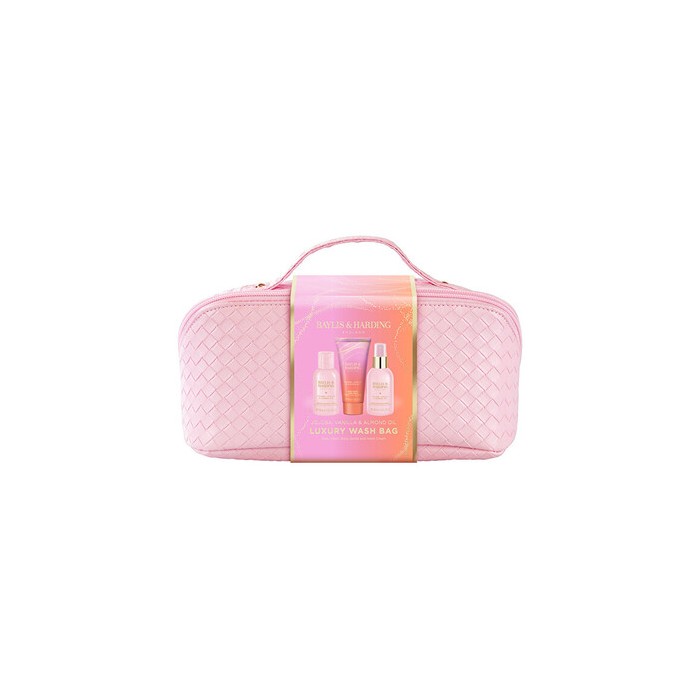 Luxury Wash Bag ( Jojoba, Vanilka & Mandlový olej ) - Dárková sada