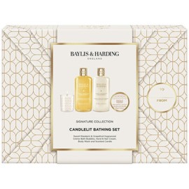 Mandarin & Grapefruit Candlelit Bathing Set - Dárková sada