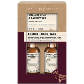 Men hair & Body Care Set ( Bergamot, Konopí & Santalové dřevo ) - Dárková sada péče o pleť, tělo a vlasy