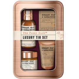 Men Luxury Tin Set ( Bergamot, Konopí & Santal ) - Dárková sada
